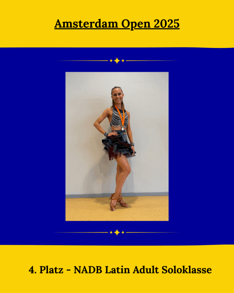 Chiara Amsterdam Open Solo Latein 2025
