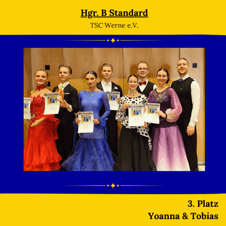 Bronze in der B-Klasse!