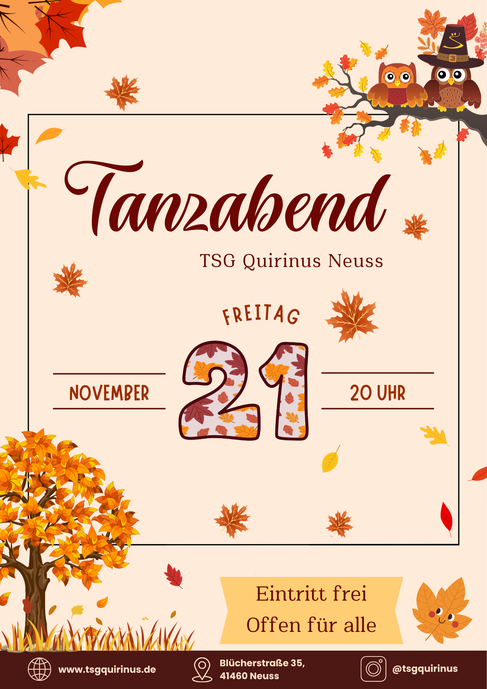Tanzabend 21.11