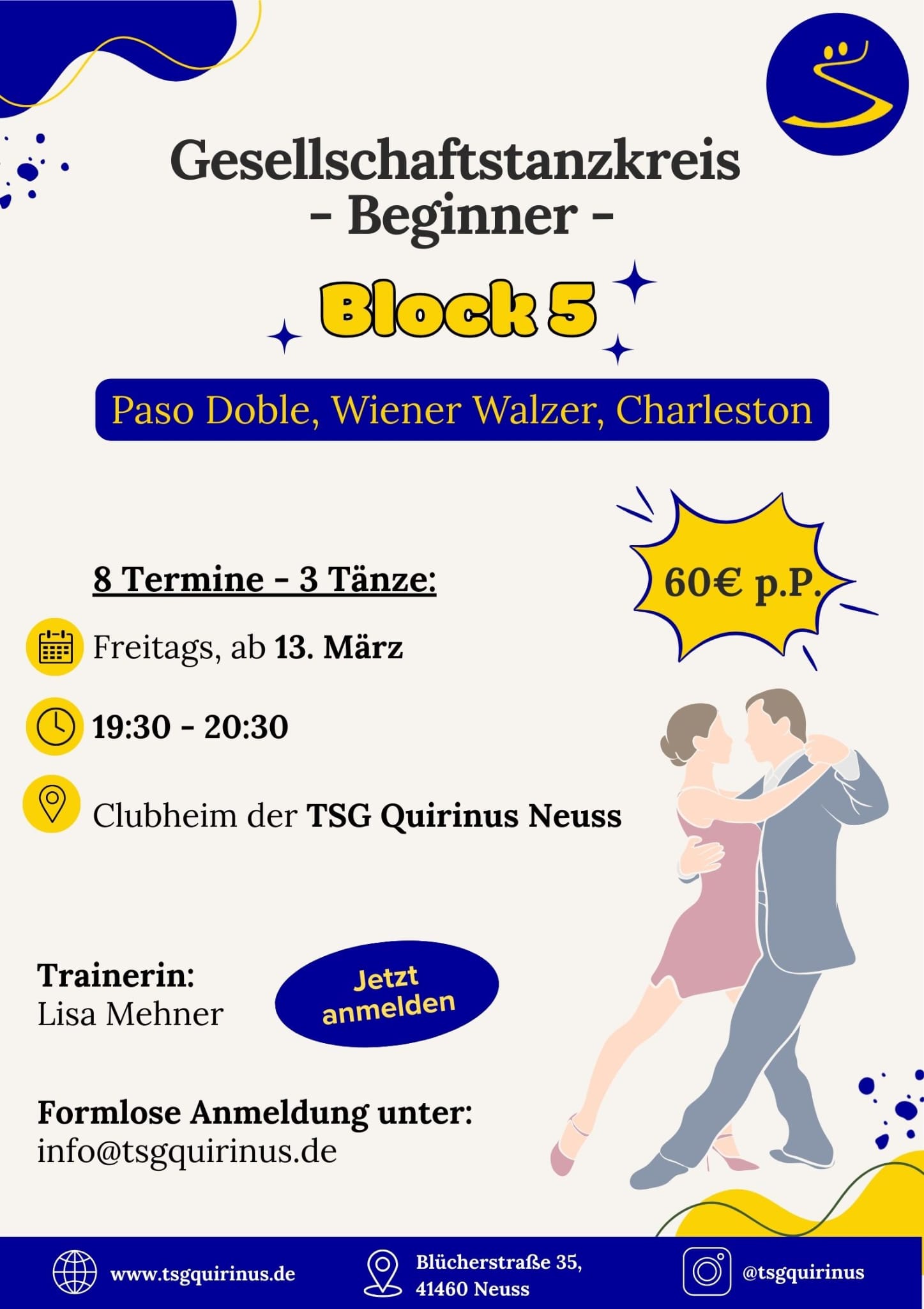 Neuer Blockkurs