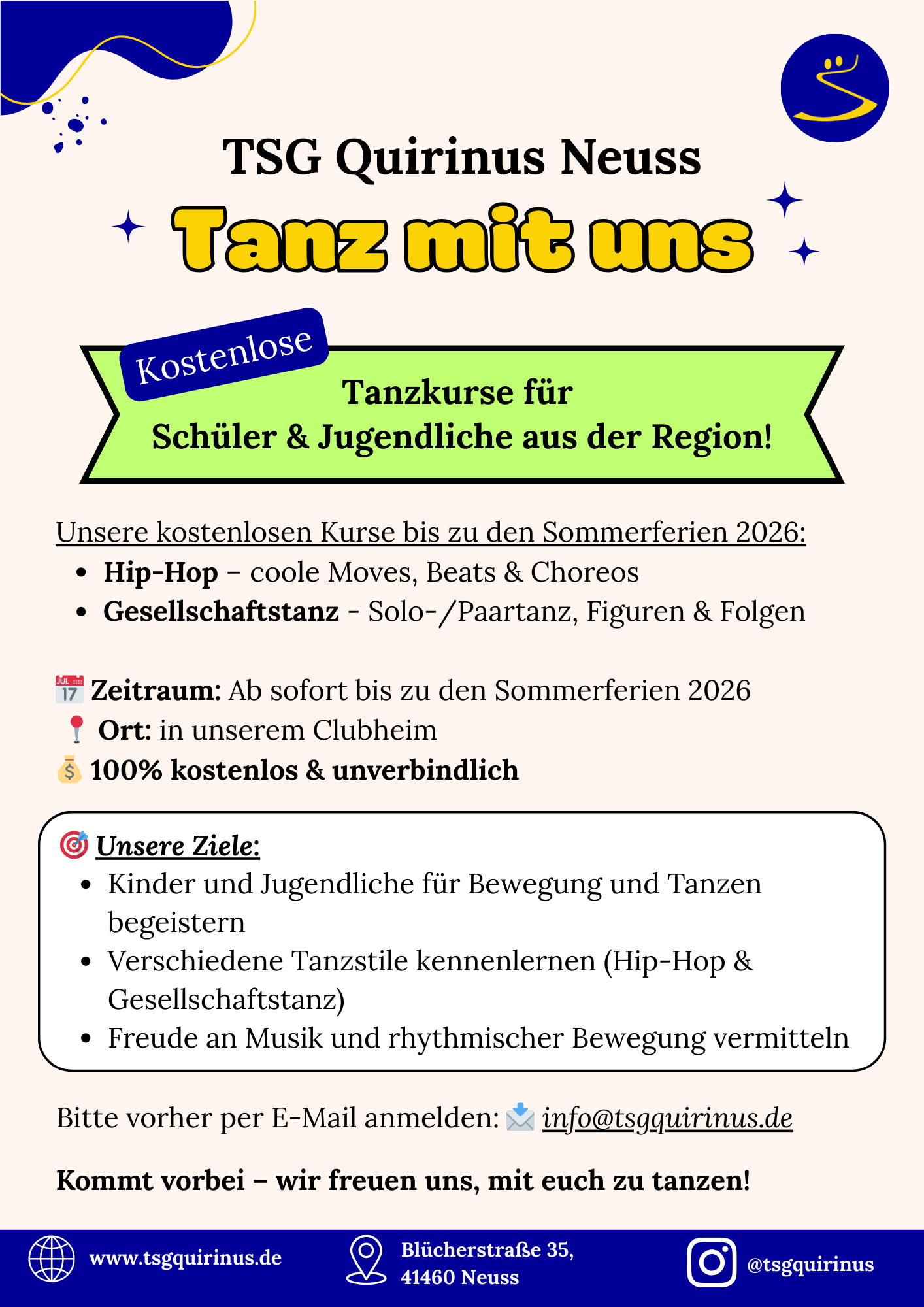 Kostenlos mitmachen!