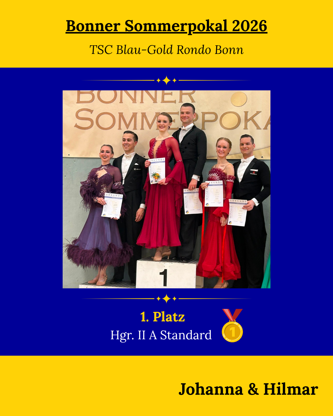 JoHi Bonner Sommerpokal 2026 Standard